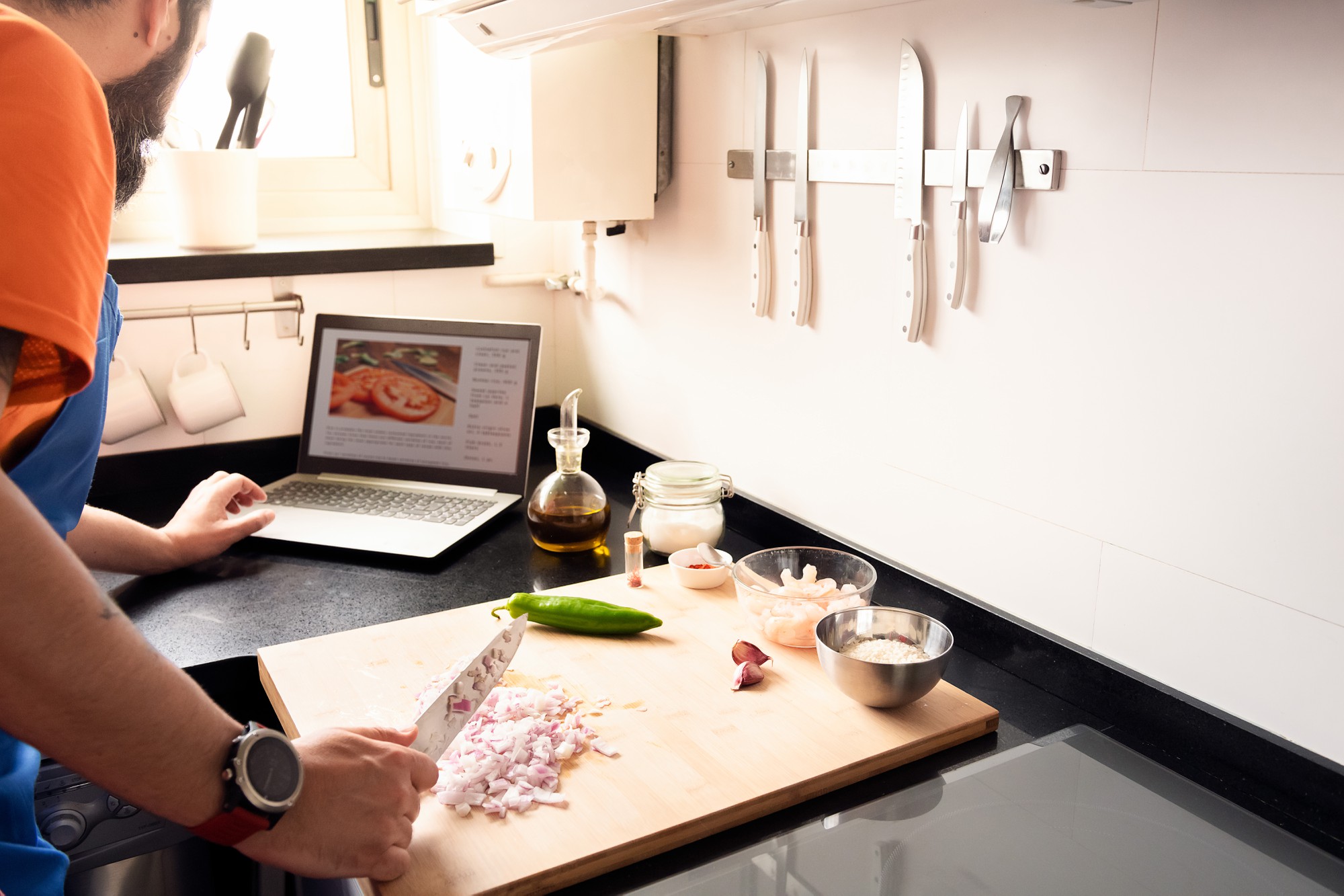 Spazio cucina professionale